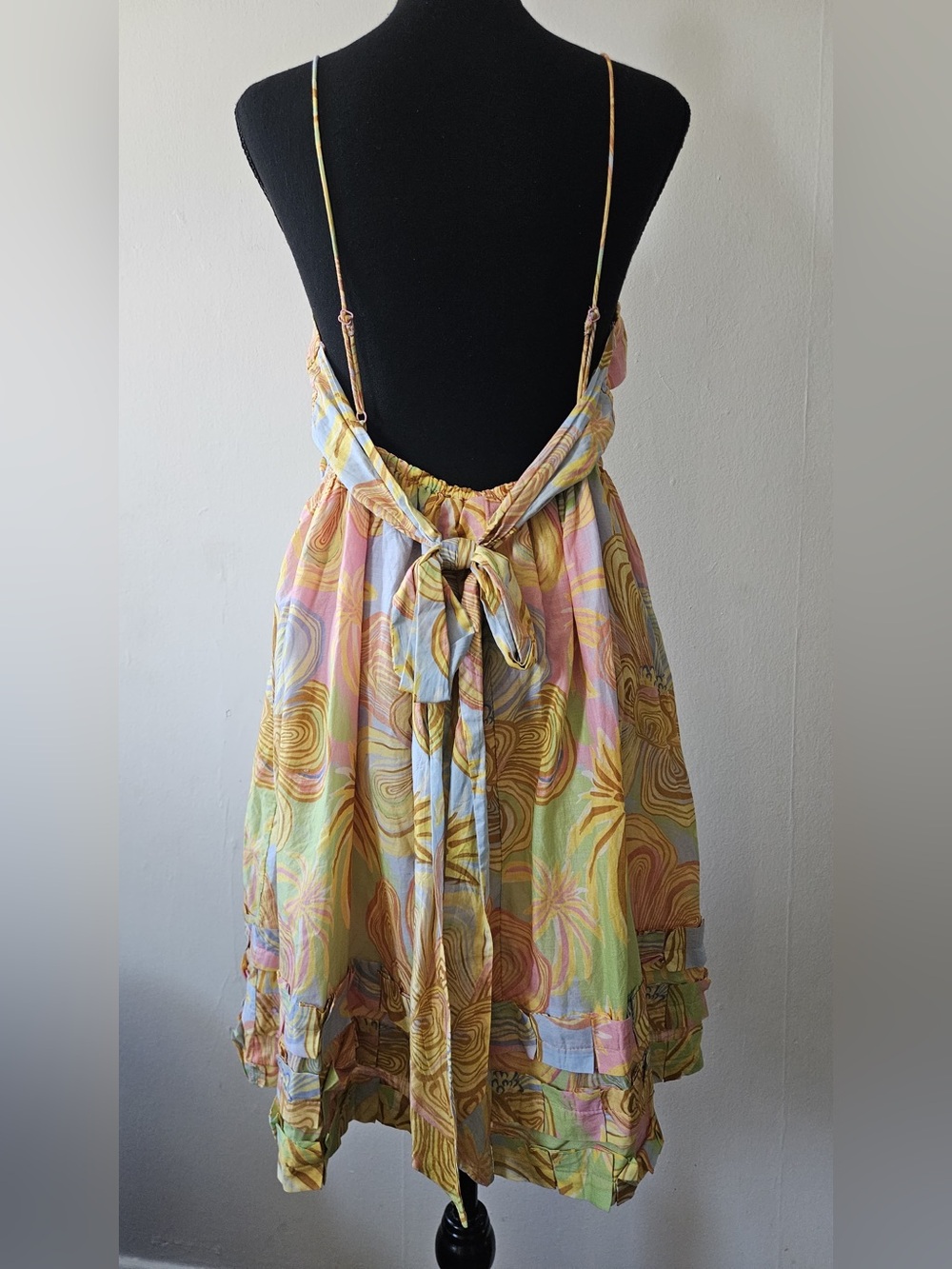 Farm Rio x Anthropologie Sleeveless Printed Mini Dress - Picture 7 of 7